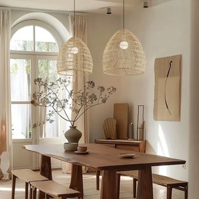 Immax 08260L - Lampadario sospeso con cavo BOHO DELICADO 1xE27/40W/230V Ø 38 cm