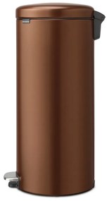 Cestino per la spazzatura color bronzo in acciaio con pedale 30 l NewIcon – Brabantia