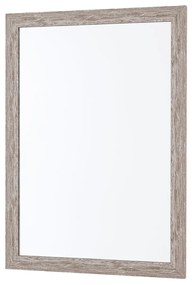 Specchio Rettangolare 50x60 Feridras "Wood" Effetto Legno Beige