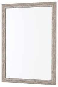 Specchio Rettangolare 50x60 Feridras "Wood" Effetto Legno Beige