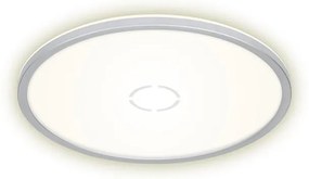 Plafoniera LED Free Ø 42 cm argento IP20, 3000 lumen