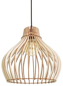 Lampadario su corda BARREL 1xE27/24W/230V diametro 38 cm