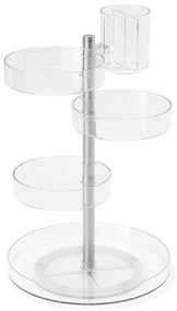 Organizer da bagno in plastica girevole per cosmetici Pirouette - Umbra