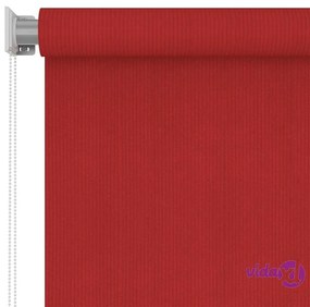vidaXL Tenda a Rullo per Esterni 120x230 cm Rossa HDPE