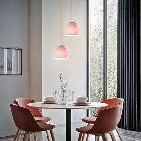 Lampadario rosa con paralume in ceramica Sewilla – Candellux Lighting