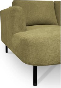 Divano angolare color senape (con penisola a destra/a forma di "U") Hero – Scandic