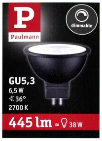 Lampadina LED per riflettore dimmerabile GU5,3/6,5W/12V 2700K - Paulmann 28757