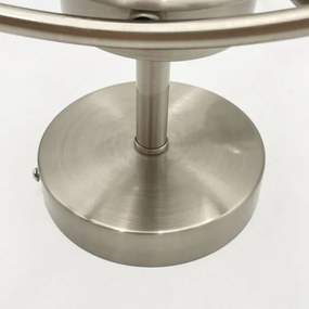 Lampadario a plafone DONNA 3xE27/60W/230V nichel