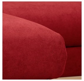 Divano angolare rosso (angolo sinistro) Beata - Ropez