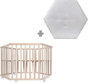 Box in legno di faggio colore naturale 119x104 cm - Roba