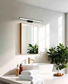 Eglo 901958 - Illuminazione LED per specchio da bagno VADUMI LED/11W/230V 60 cm IP44 nero