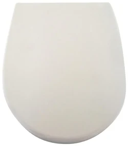 Copriwater Dinasty ovale universale in duroplast bianco
