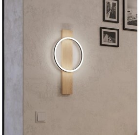 Eglo 901715 - Applique a LED BOYAL LED/12W/230V 3000K beige/nero