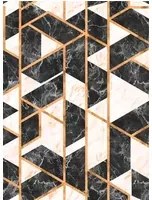 Mindthegap Carta da parati Gramercy - Onyx