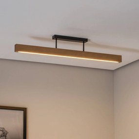 TK Lighting Lampada da soffitto in legno LED Teo, pino, 96 cm, 3000 K