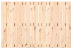Testiera da parete 166x3x110 cm in legno massello di pino
