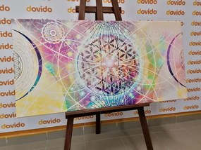 Quadro su tela – Mandala in design interessante