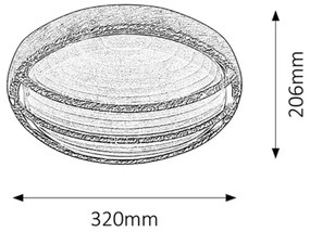 Rabalux 8499 - Applique da esterno HEKTOR 1xE27/100W/230V