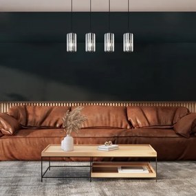 Rabalux 72256 - Lampadario a sospensione con filo VENESS 4xE27/40W/230V