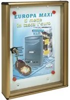 bacheca porta avvisi 1 foglio cm 30 x 5 x 40 - bronzo 3130750nlm