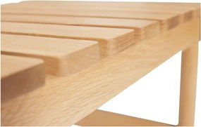 Panca marrone chiaro Row - Hübsch