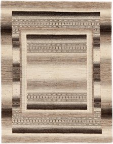 Loribaft Tappeto 150x190 Beige (Iran) Annodato A Mano