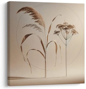 Quadro su tela – Erbe minimaliste