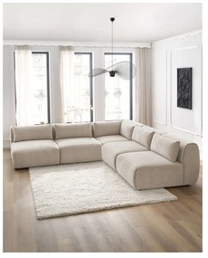 Divano angolare beige (variabile) Jeanne - Bobochic Paris