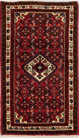Hosseinabad Tappeto 70 x 130 (Iran) Annodato A Mano