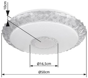 Globo 48413-40SH - LED plafoniera dimmerabile EDDIE 40W/230V pr. 50 cm Tuya - DO