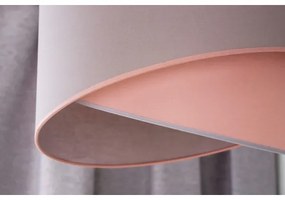 Duolla - Lampadario a sospensione con filo CELLO 1xE27/40W/230V diametro 45 cm rosa