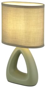 Globo 21731BG - Lampada da tavolo  TRIANGLE 1xE14/40W/230V verde