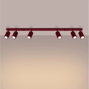 Brilagi - Faretto LED CRESTO 6xGU10/10W/230V bordeaux