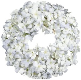 Eglo 428206 - Corona di fiori artificiali SOLVANG diametro 35 cm blu