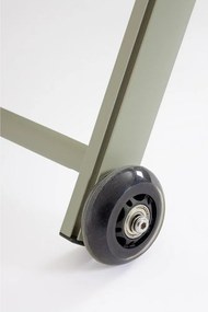 Sdraio da giardino grigio tortora in metallo regolabile Taylor – Bizzotto