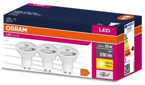 SET 3x Lampadina LED PAR16 GU10/2,8W/230V 2700K 120° - Osram