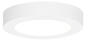Faretto da superficie o da incasso bianco 14 cm con LED dimmerabile a 3 livelli con interruttore DIP - Trans