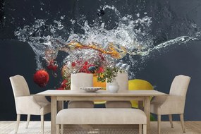 Carta da parati – Frutta nell'acqua