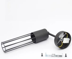 Applique MELODY 1xE27/15W/230V nero