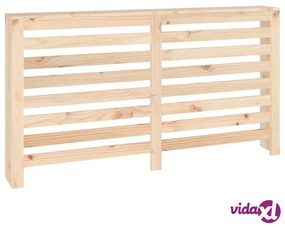 vidaXL Copertura Termosifone 153x19x84 cm in Legno Massello di Pino