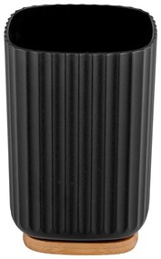 Tazza nera per spazzolini da denti Rotello - Wenko