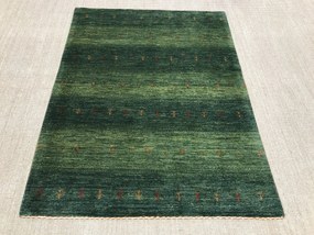 Loribaft Tappeto 170 x 130 Verde (Iran) Annodato A Mano