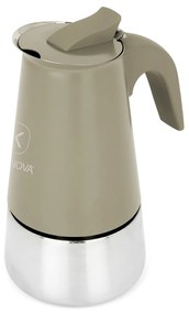 Caffettiera induzione 2 tazze taupe