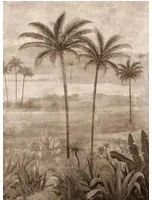 Coordonne Carta da parati panoramica Draa Palms - Bone