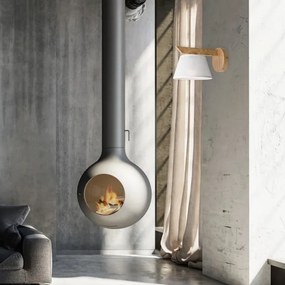 Lampada da parete ANTONIO 1xE14/40W/230V rovere