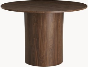 Tavolo rotondo effetto legno Matbord, Ø 110 cm