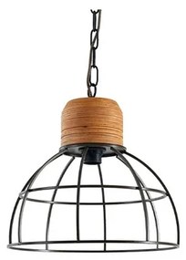 Arinthea Lampada a Sospensione Wood/Black - Lindby