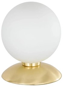 Paul Neuhaus 4437-60 - Lampada da tavolo BUBBA 1xG9/28W/230V con dimmer a sfioramento, dorata