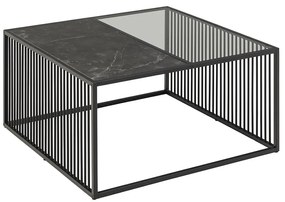 Tavolino da salotto DEVIN nero