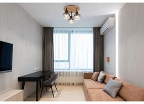 Globo 15656-3DR - Lampadario a plafone MOITAS 3xE27/40W/230V